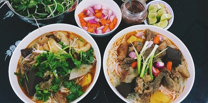 Khám Phá 10 Quán Bún Bò Ngon Nhất Đà Nẵng